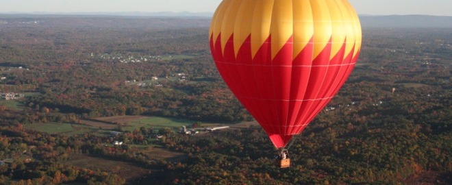 Champagne Balloon Flight,  New York